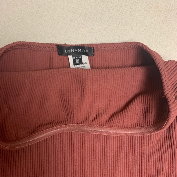 Tube top from dynamite with elastic to hold up - Picture 2 of 2